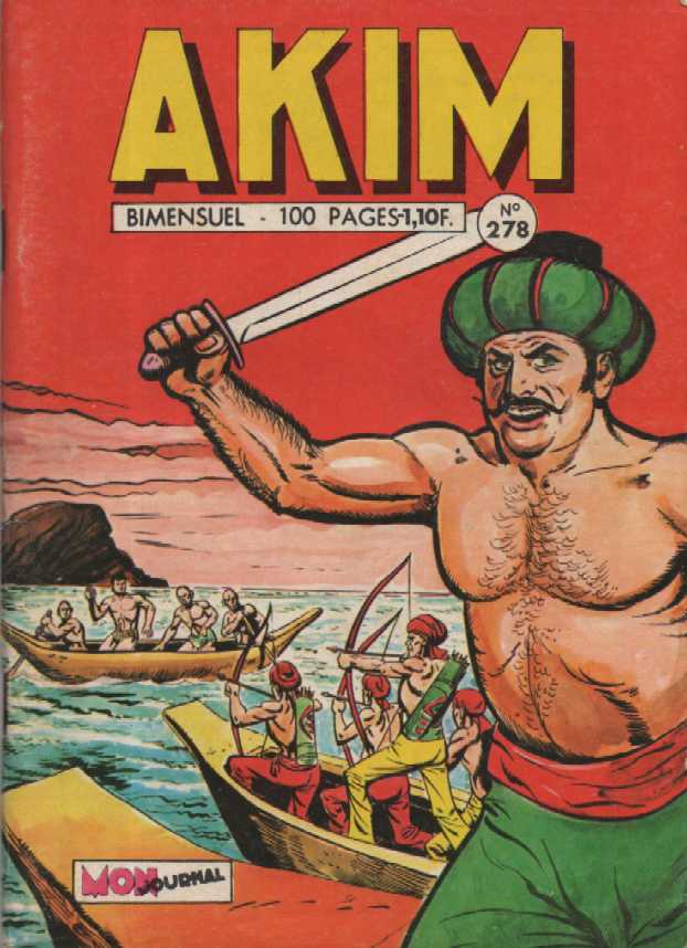 Scan de la Couverture Akim n 278